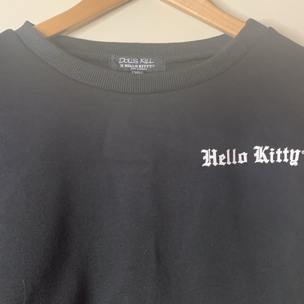 Dolls Kill Hello Kitty 3 Piece Sweatpants Sweatshirt XXL Emily the Strange Tote - Picture 14 of 17